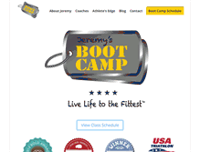 Tablet Screenshot of jeremysbootcamp.com
